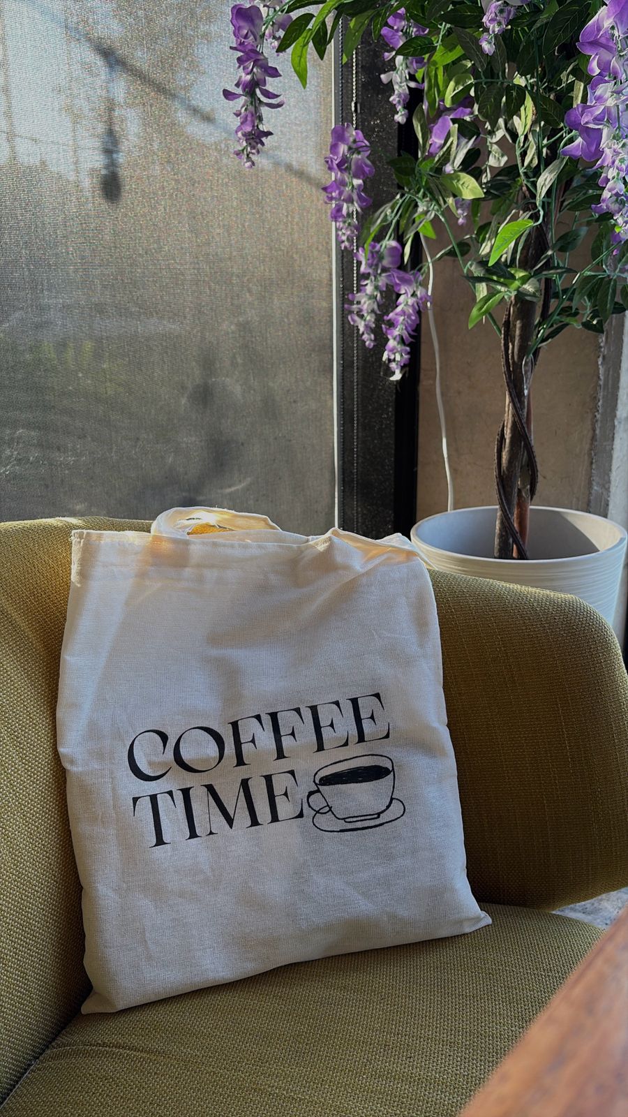 Bolsa de Manta "Coffee Time".